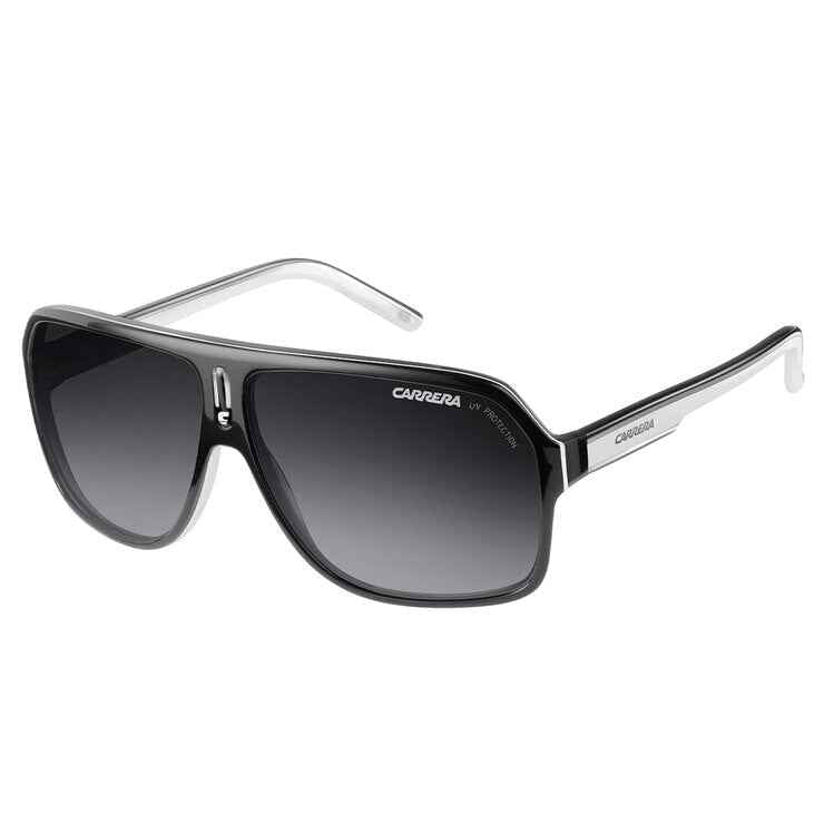 Carrera 27 Black Crystal White Grey Men's Sunglasses