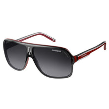 Carrera 27 Black Red Crystal White Men's Sunglasses