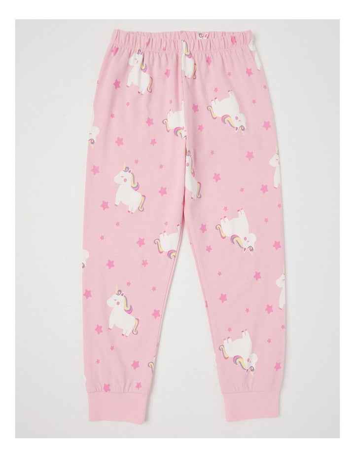 Knit Unicorn Pyjamas in Light Blue