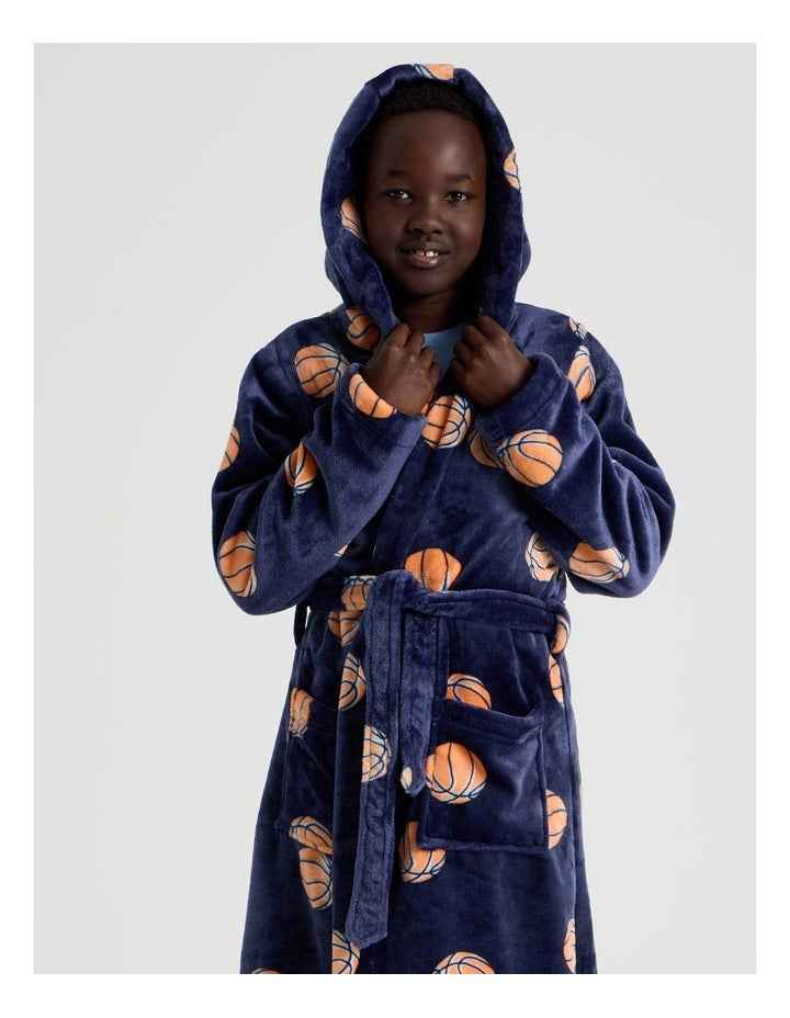Basketball Gown in Navy
