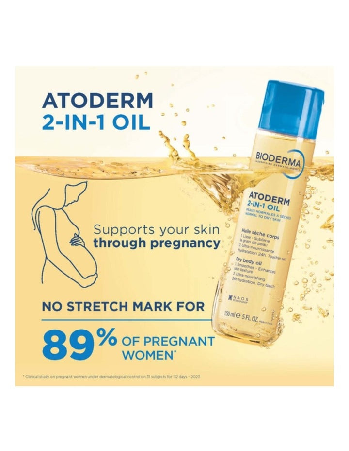 Atoderm 2-in-1 Oil Nourishing Dry Body Oil with AHA - 150ml