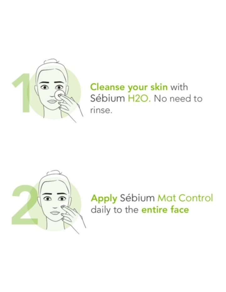 Sebium H2O Purifying Micellar Water Cleanser 100ml