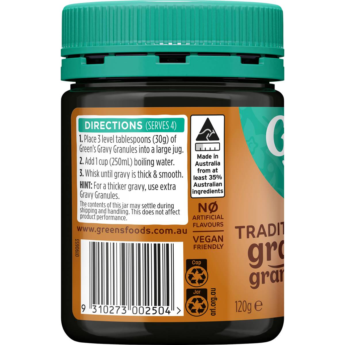Green's Gravy Granules Traditional 120g