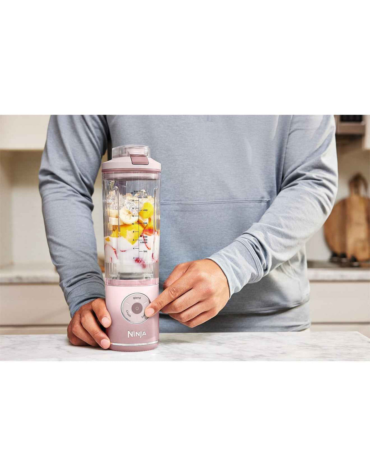 Bc251Pk Blast Max Cordless Portable Blender Dusty Pink