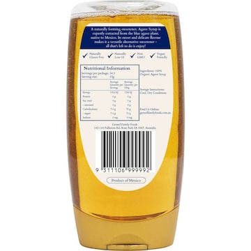 Gerard Family Foods Agave Syrup 345g