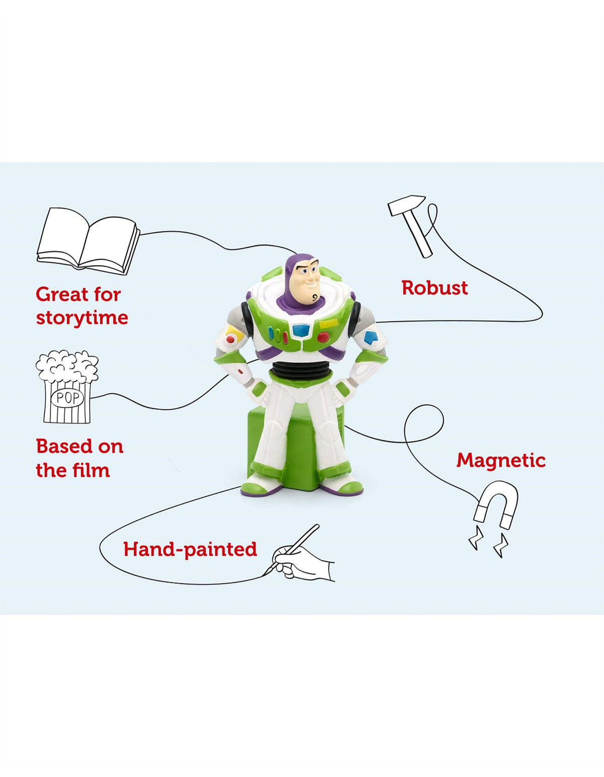 Disney - Toy Story 2 Buzz Tonie Audio Character