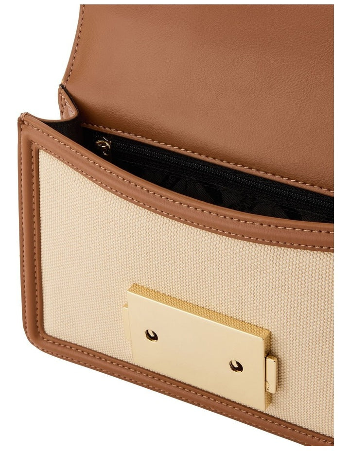Wonder Crossbody Bag in Natural/Clay