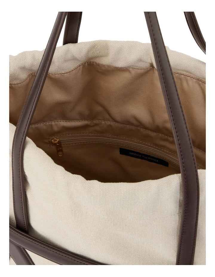 Marisol Shopping Tote Bag in Natural/Dusk Shade