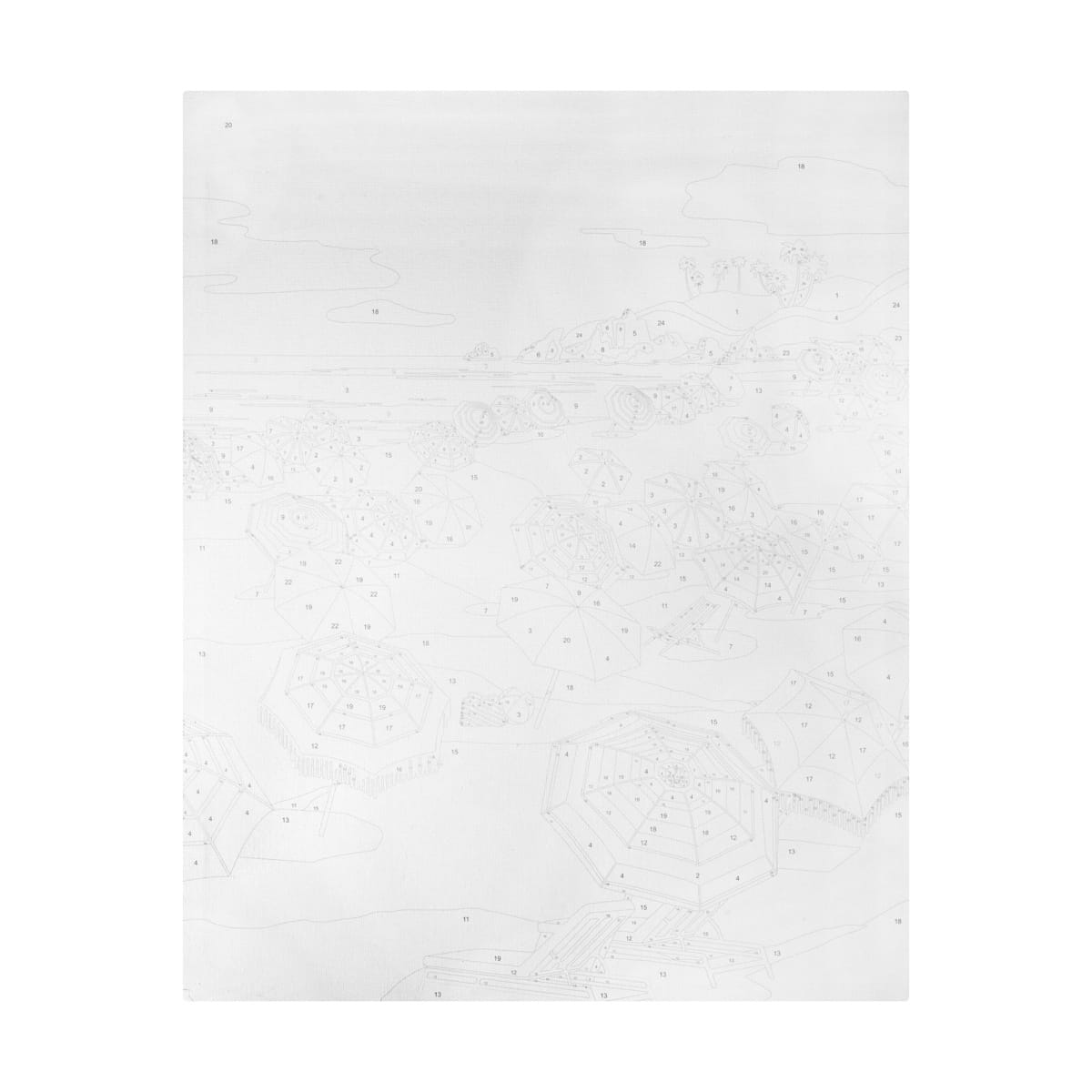 Paint By Numbers - Beach