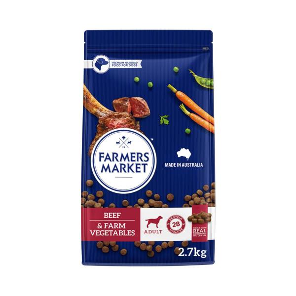 Adult Dry Dog Food Beef With Farm Vegetables