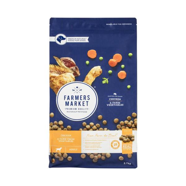 Adult Dry Dog Food Chicken With Farm Vegetables