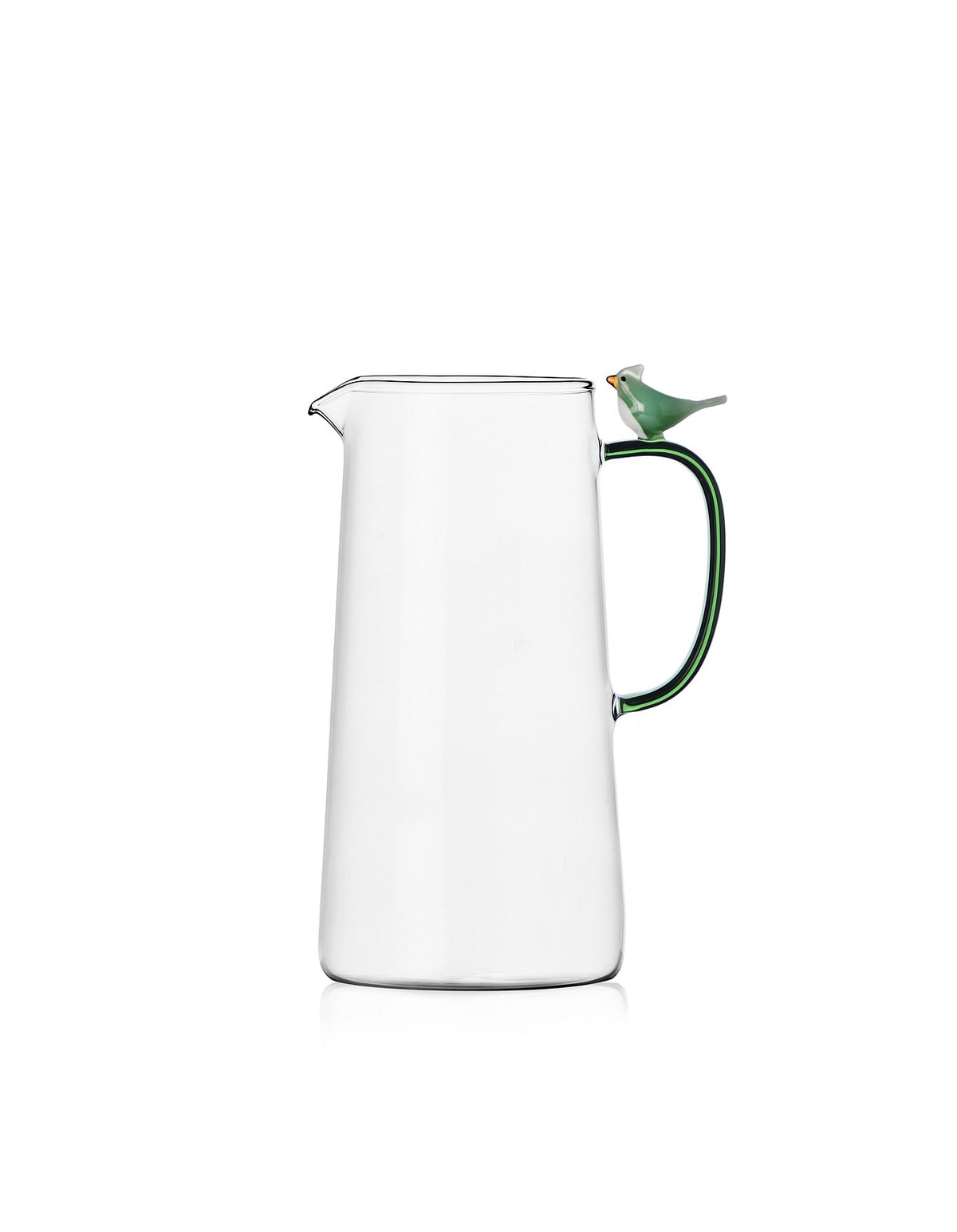 BIRDS JUG GREEN BIRD