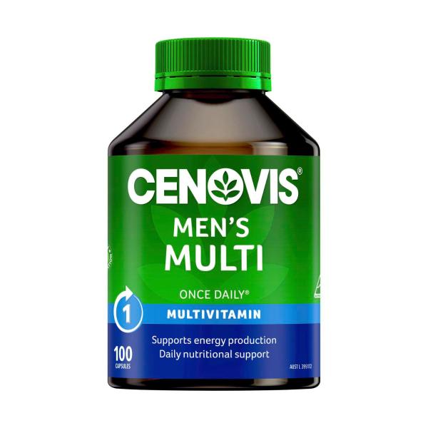 Men's Multivitamin Capsules Multi For Energy