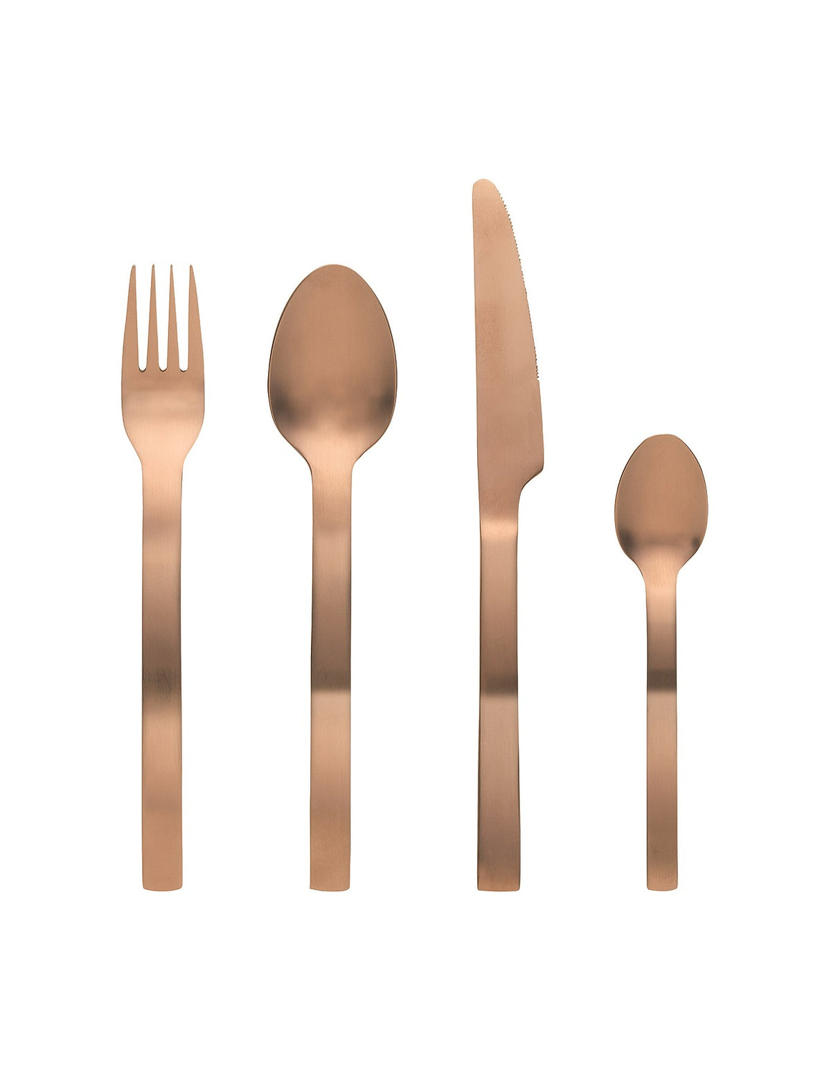 Forge 16 Pce Cutlery Set 18/0 Matt Copper