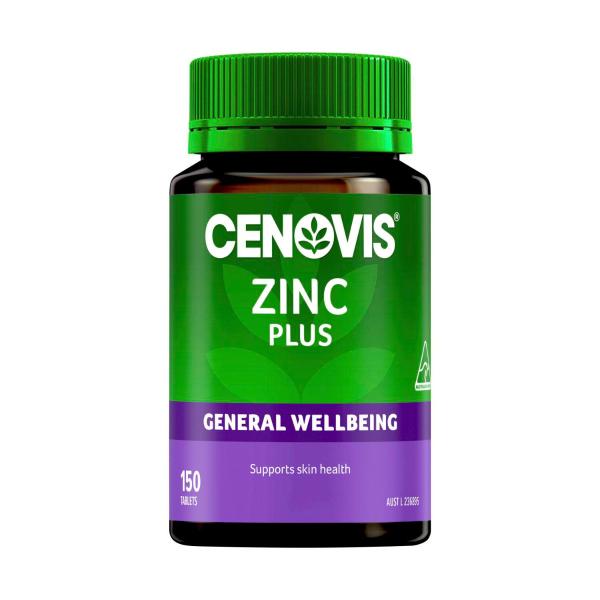 Zinc Plus Tablets For Wellbeing + Skin Health