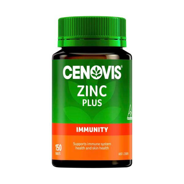 CENOVIS ZINC PLUS TABLETS 150 PACK
