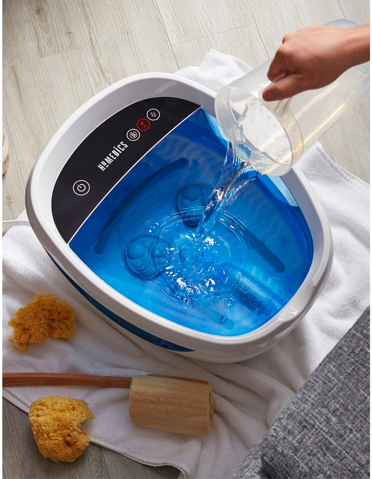 Shiatsu Bliss Foot Spa with Heat Boost
