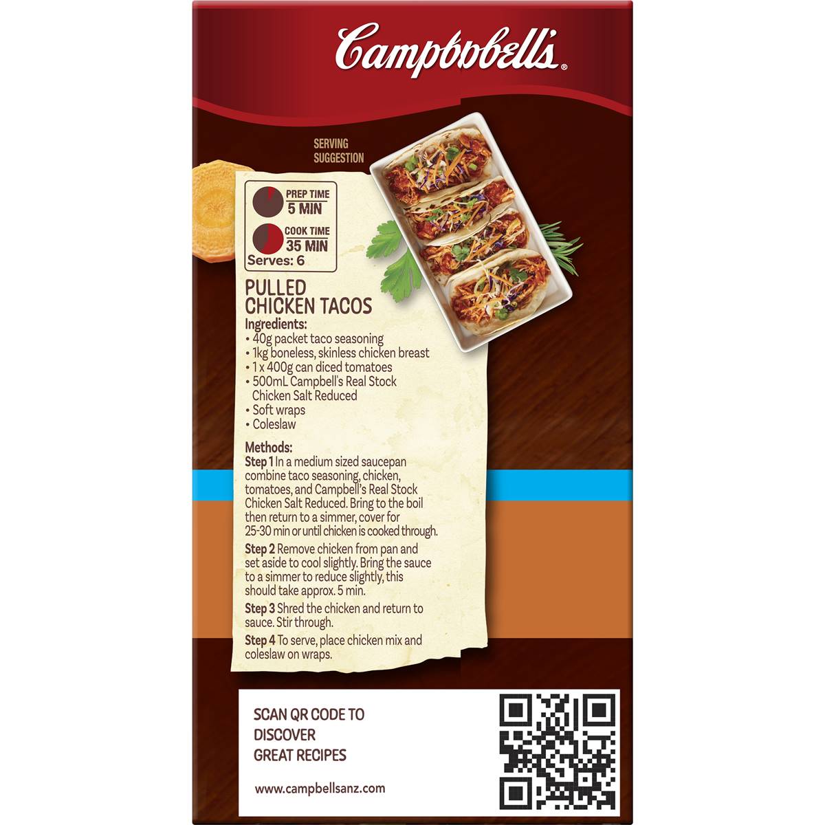 Campbell's Real Stock Chicken Salt Reduced Liquid Stock 500ml