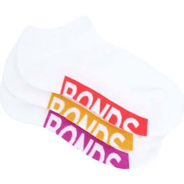 Bonds Ladies Low Cut Socks Size 8-11 Assorted 3 pack