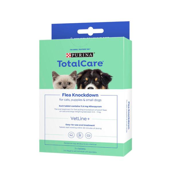 Total Care Flea Knockdown for Cats, Puppies & Small Dog