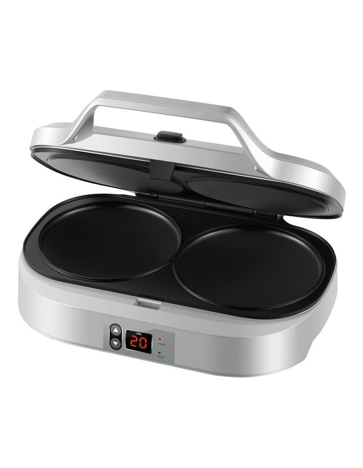 KPC220SIL2IAN1 Perfect Pancake Press in Silver