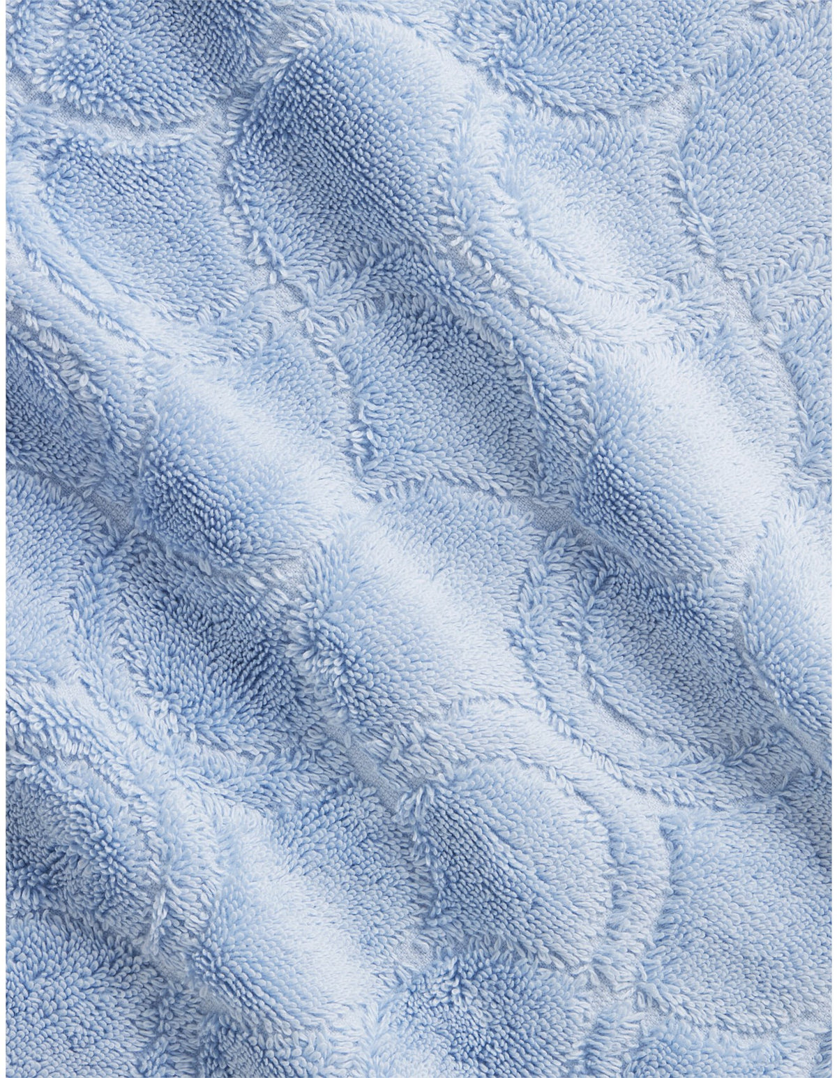ULTIMATE INDULGENCE DECO BATH MAT IN POWDER BLUE