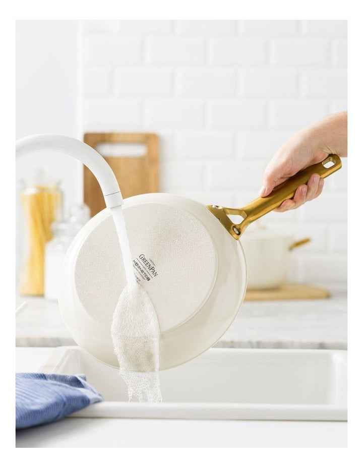 Padova Reserve Frypan 2 Piece Set 26/30cm in Cream