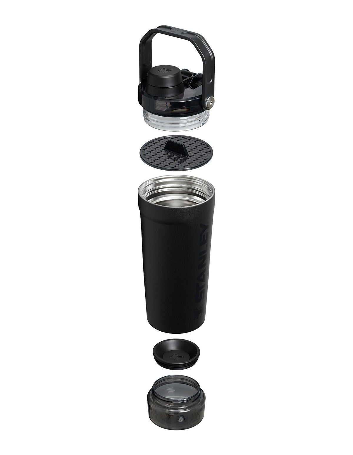 VITALIZE SHAKER TUMBLER 20OZ BLACK