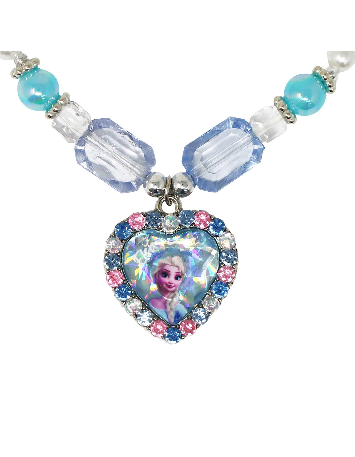 DISNEY FROZEN ELSA NECKLACE & BRACELET SET
