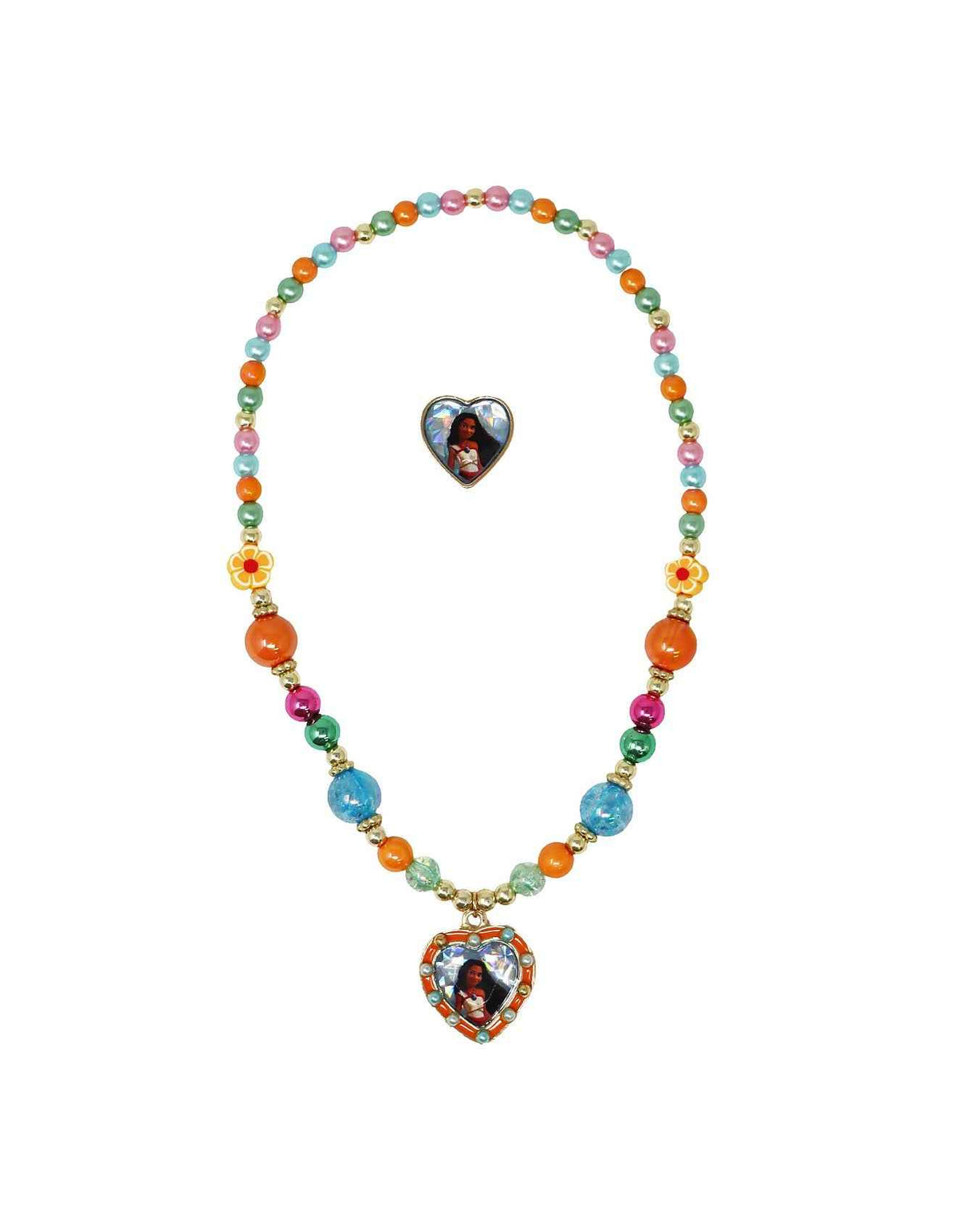 DISNEY MOANA 2 NECKLACE & RING SET
