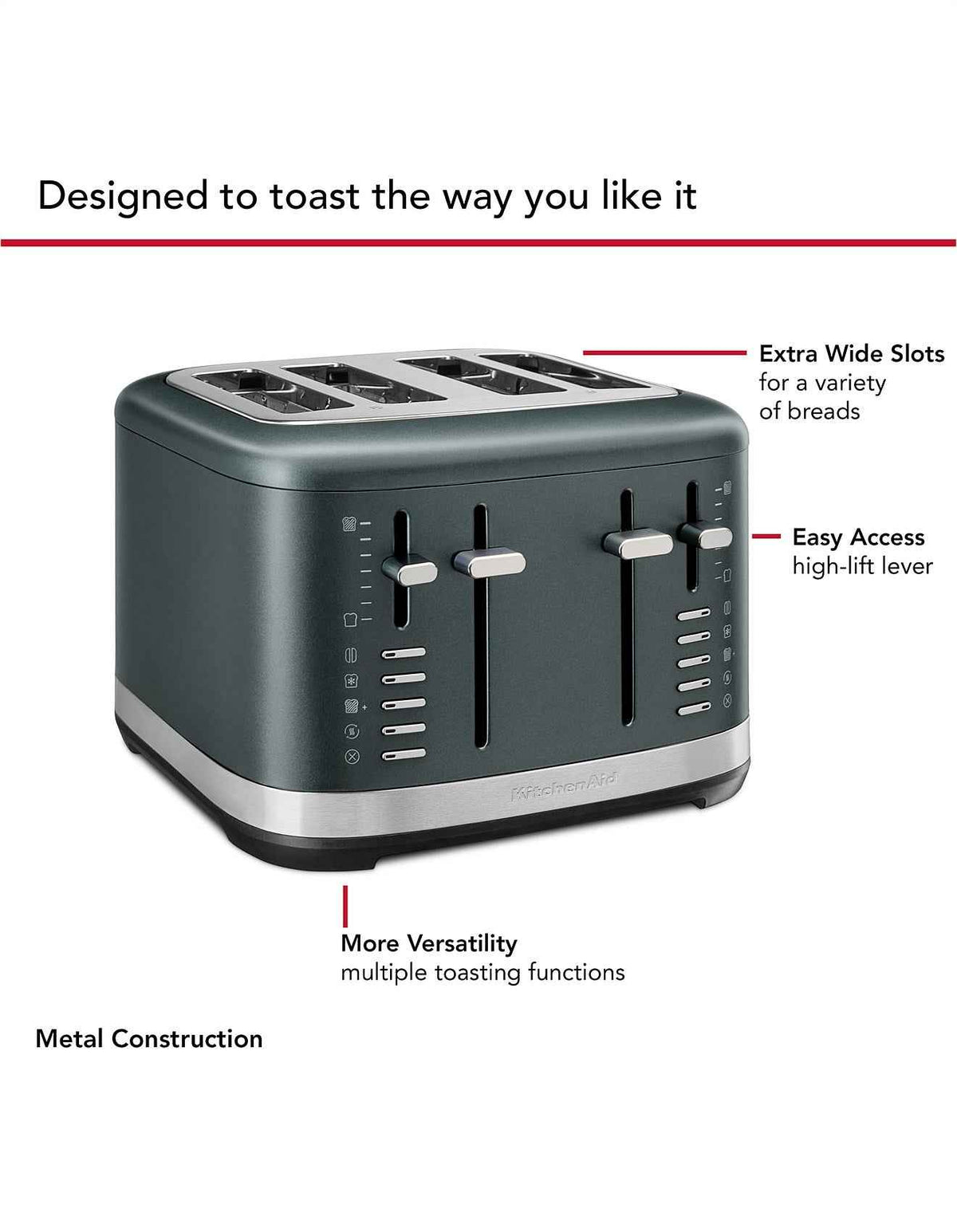 KMT4109AJP 4 Slice Toaster Juniper