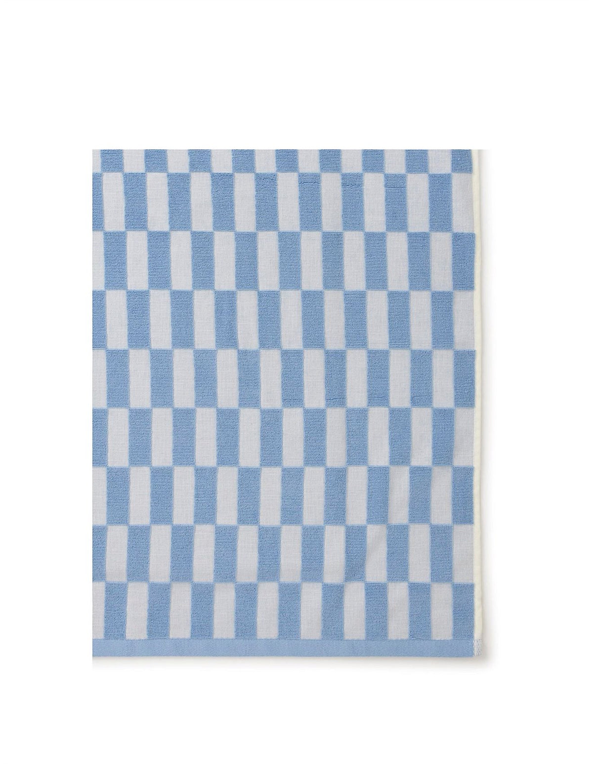 Remy Australian Cotton Tea Towels Set of 2 Blue Check
