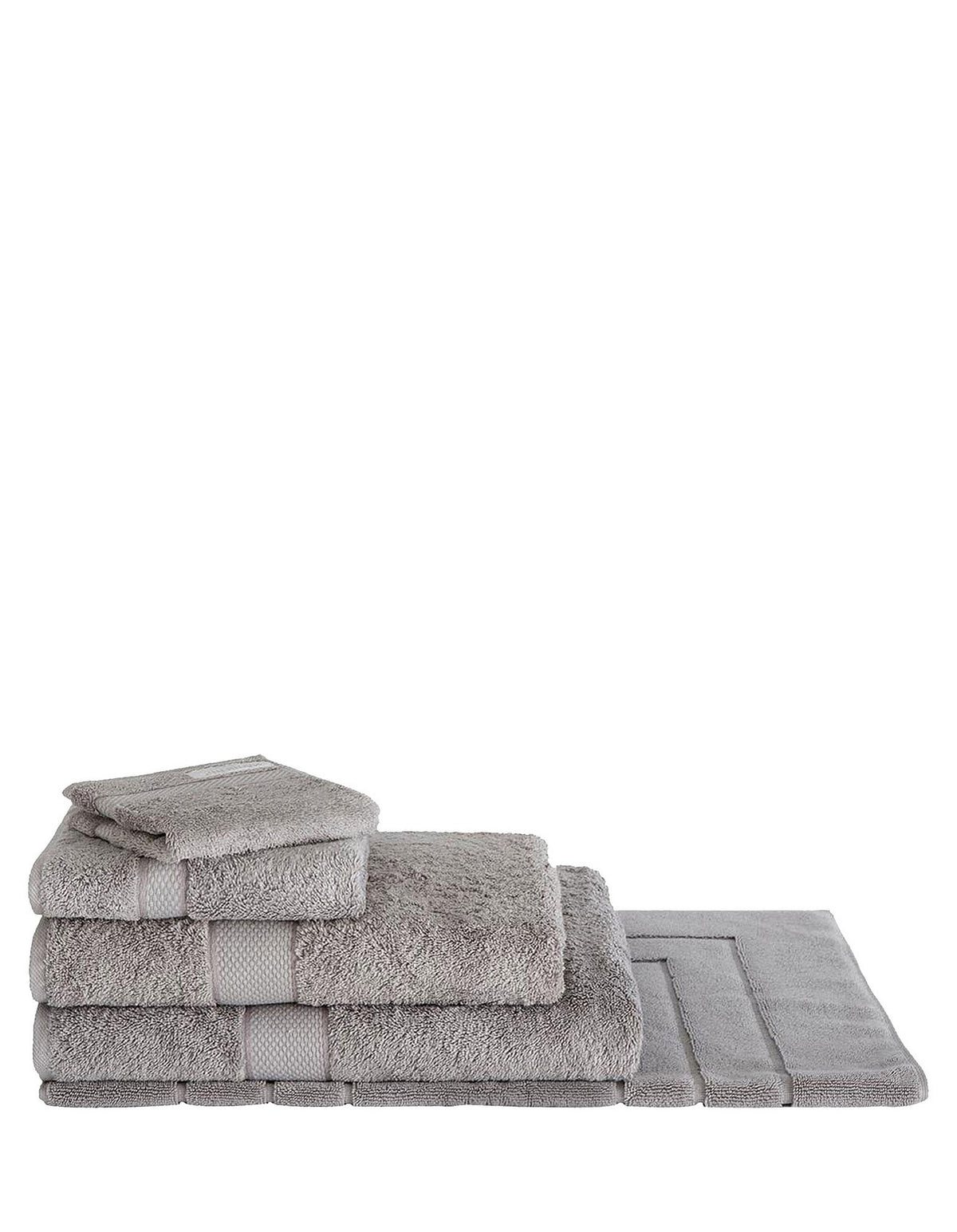 LUXURY EGYPT COTTON TOWEL HAND TOWEL IN CLOUD GREY