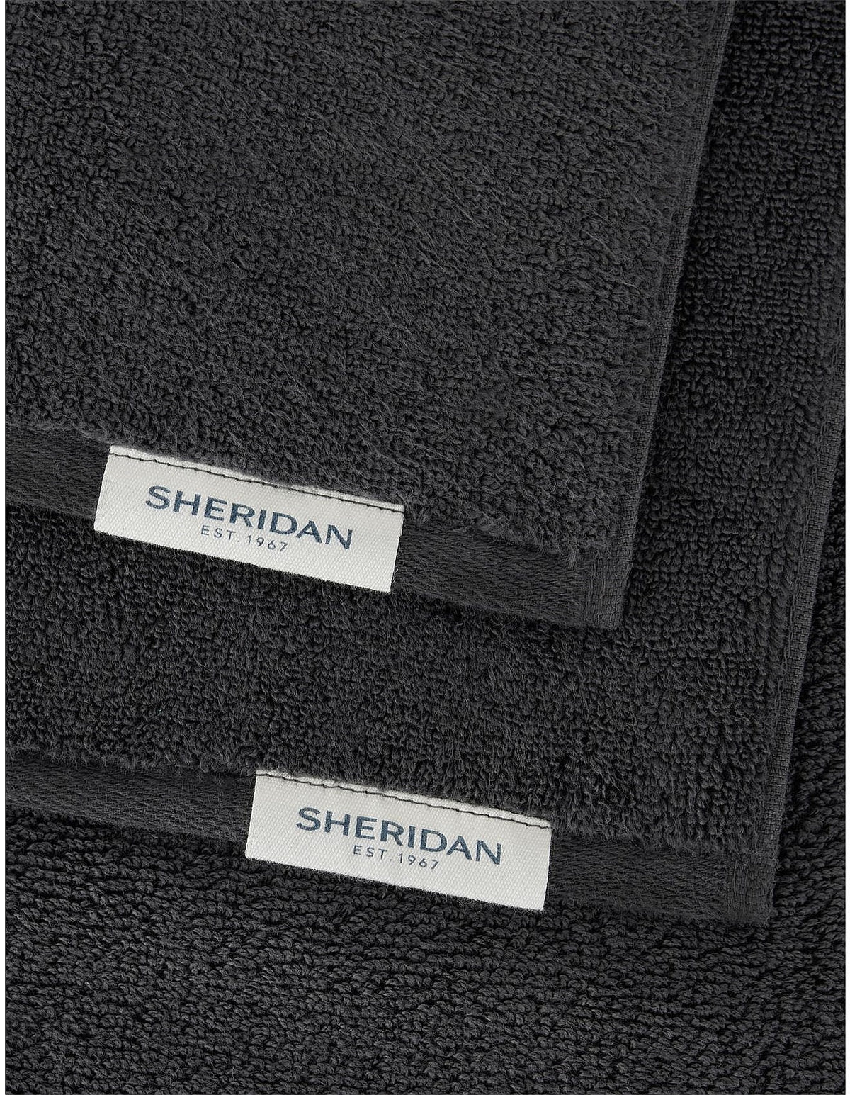 AVEN BATH TOWEL IN GRAPHITE