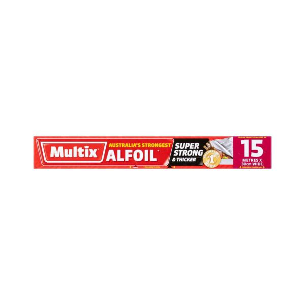 MULTIX ALFOIL SUPER STRONG 15M X 30CM 15 METRES