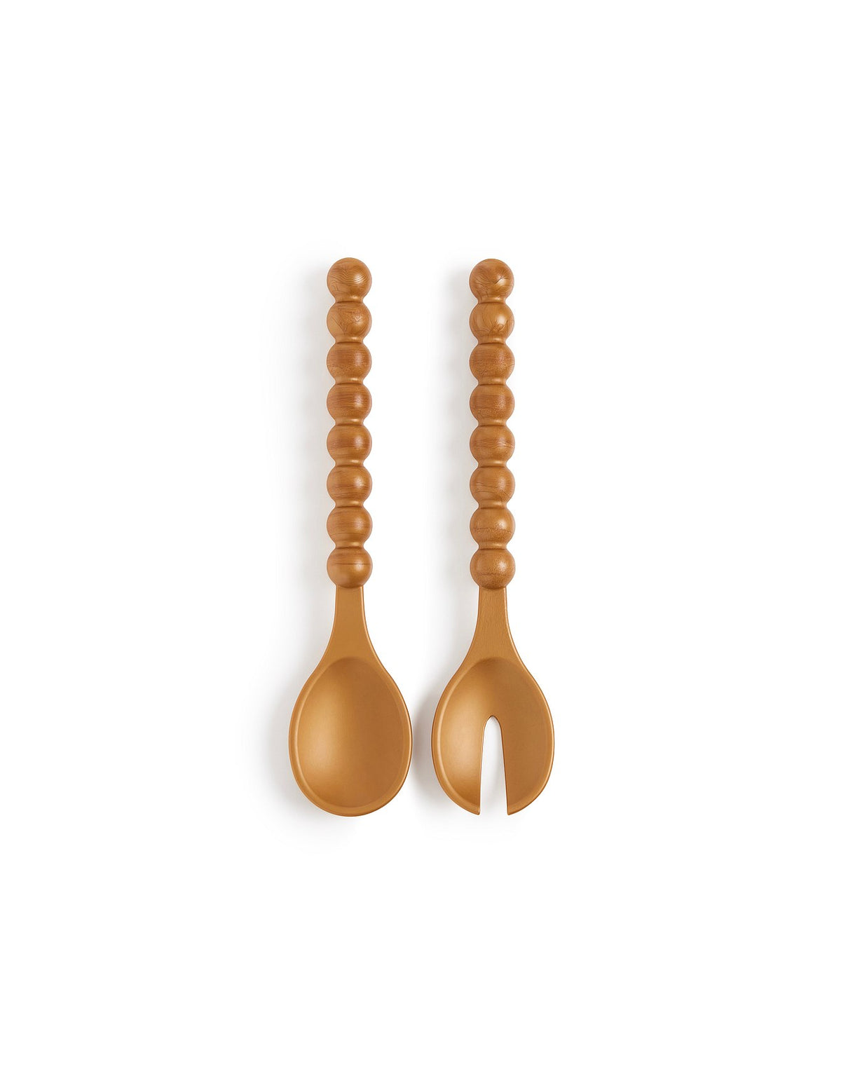 Cloud Bamboo PLA Serving Spoons Set of 2 Caramel