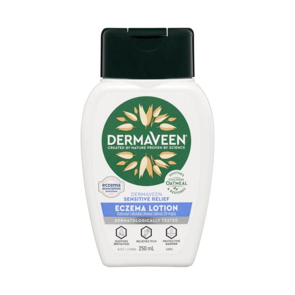 DERMAVEEN SENSITIVE RELIEF ECZEMA LOTION 250ML