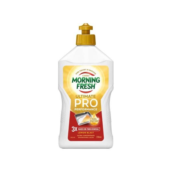 MORNING FRESH ULTIMATE PRO DISHWASHING LIQUID LEMON 350 ML