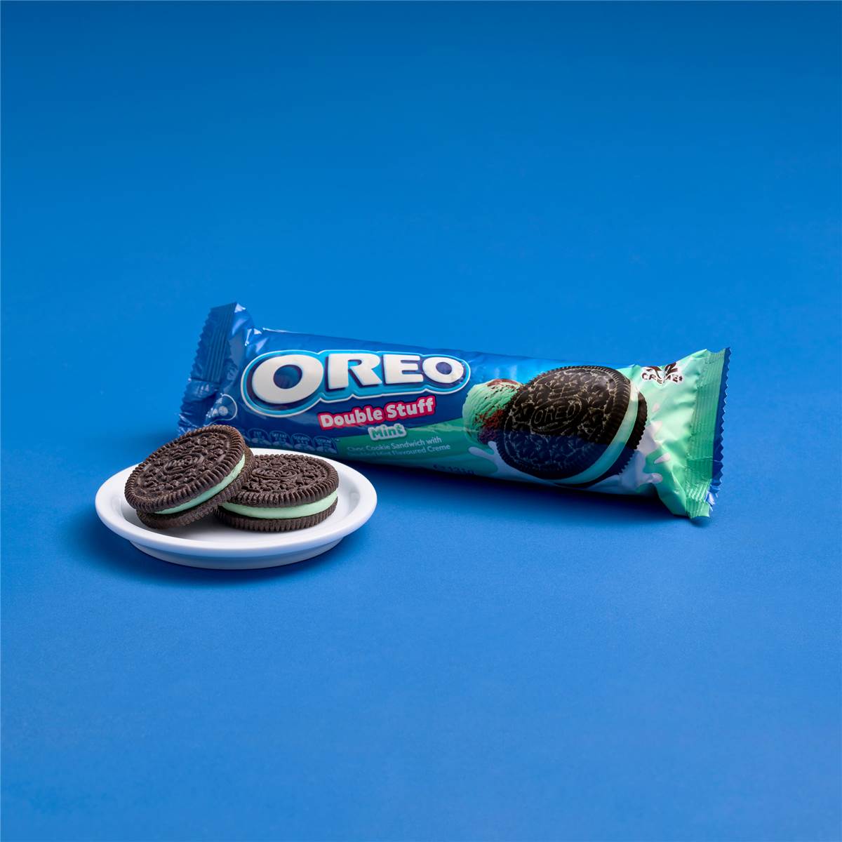Oreo Double Stuff Mint Cookies 131g