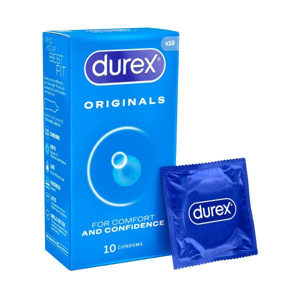 DUREX REGULAR CONDOMS 10 PACK