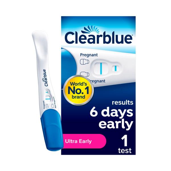 CLEARBLUE VISUAL EARLY DETECTION PREGNANCY TEST KIT 1 PACK