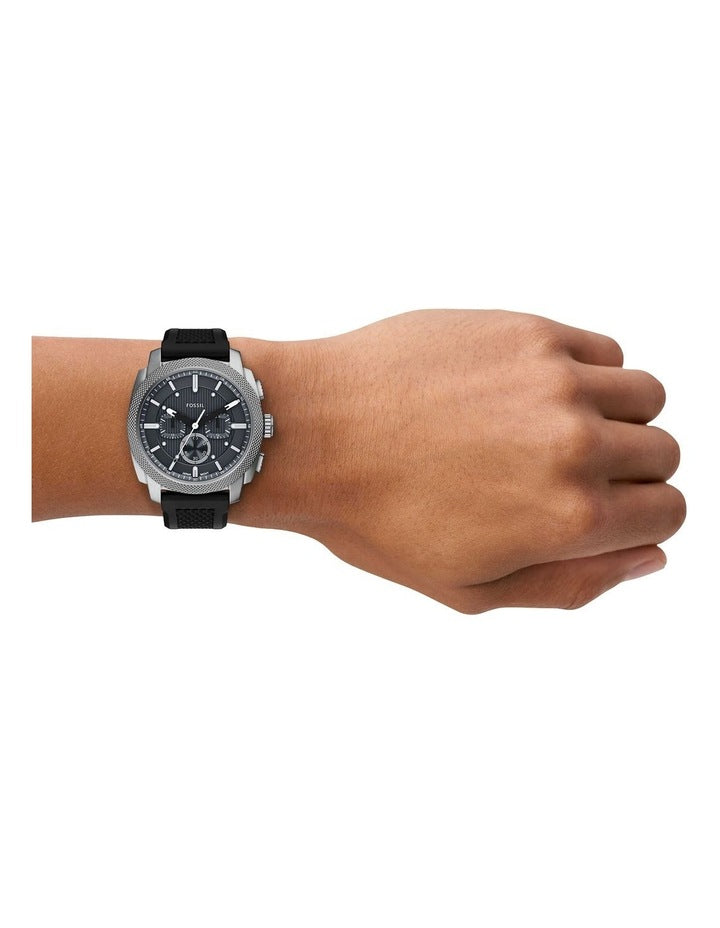 FS6145SET Machine Chronograph Watch in Silver