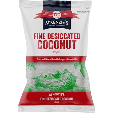 McKenzie's Coconut Fine Desiccated 250g