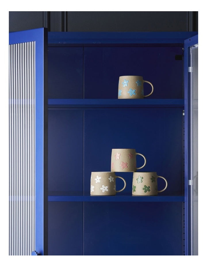 Molly Mug Etched 385ml in Blue