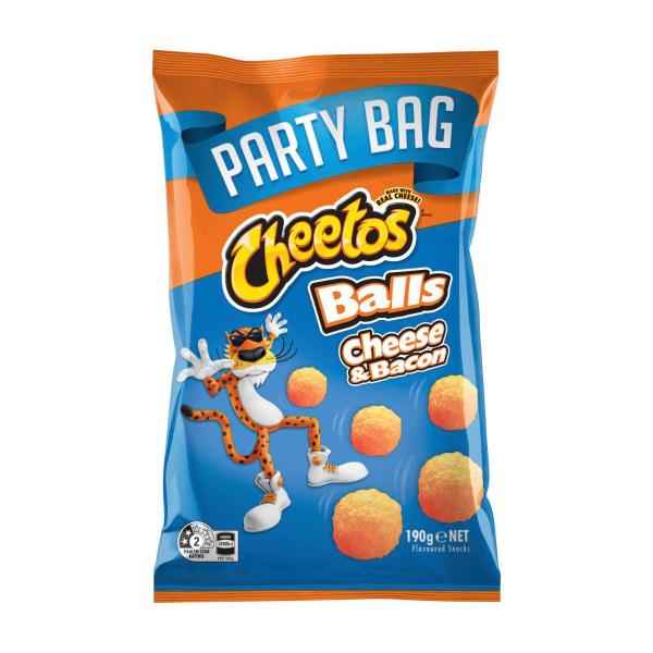 Balls Cheese Snacks Party Bag Cheese & Bacon