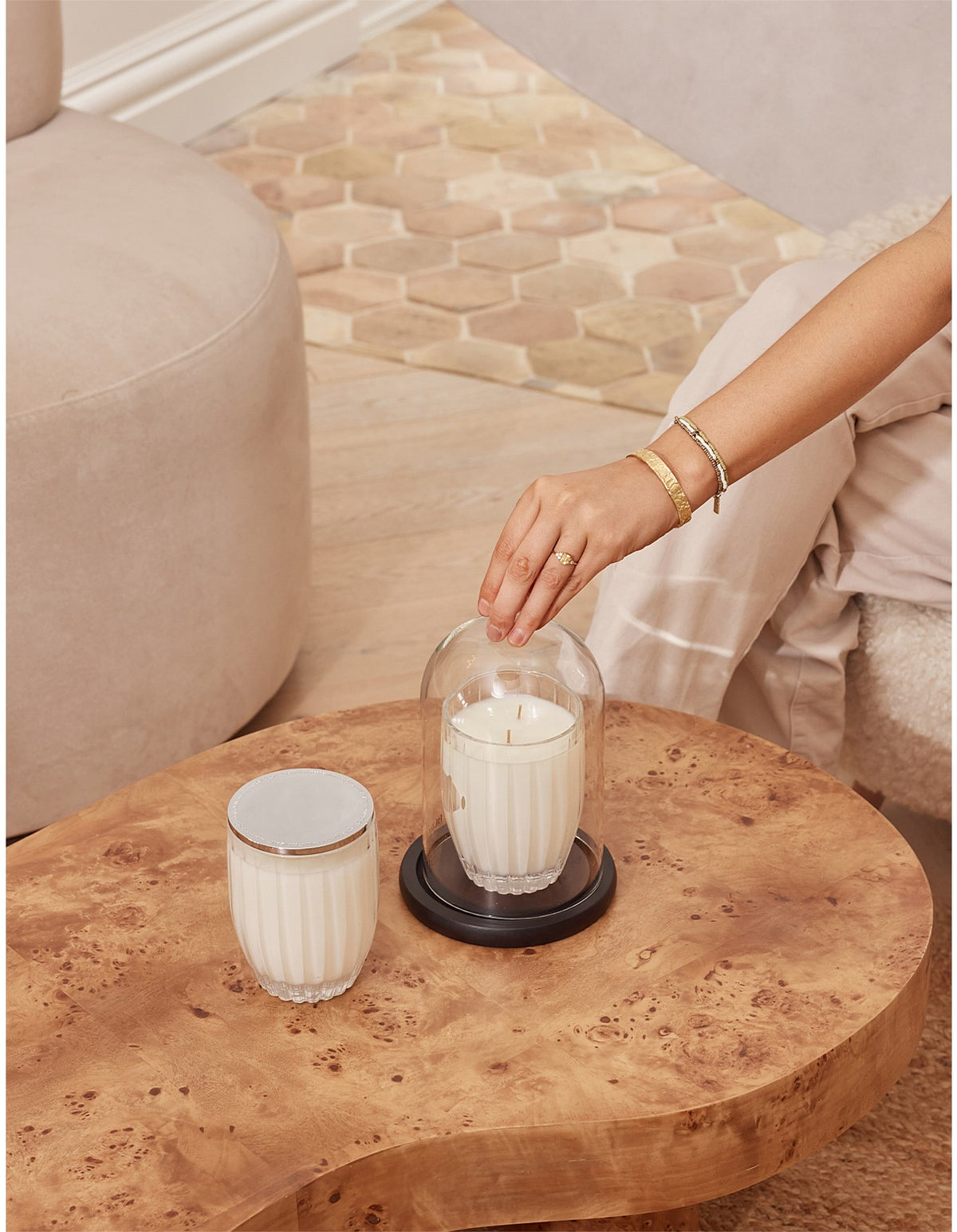 Patchouli & Bergamot Large Soy Candle 370g