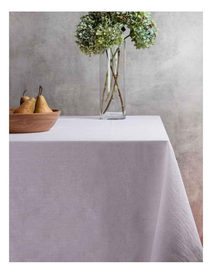 Oxford Tablecloth 150x230cm in White