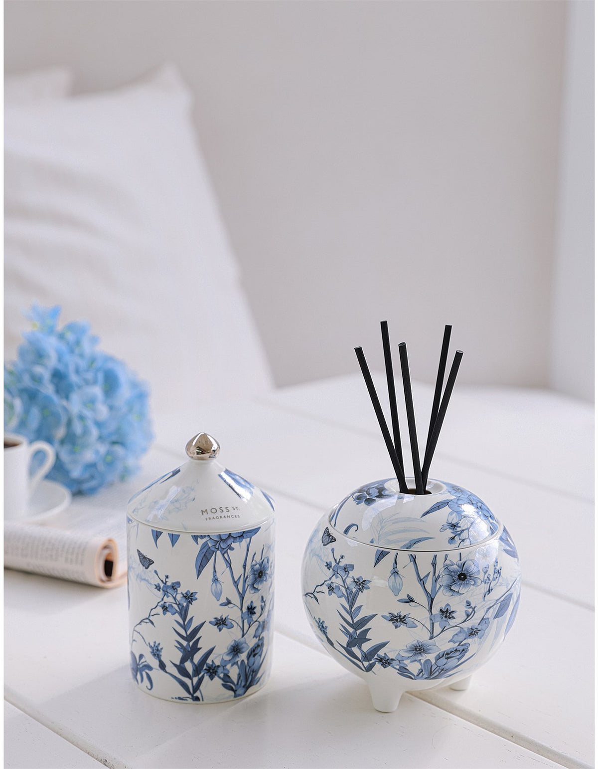 Peony & Apple Blossom Large Ceramic Diffuser 350ml