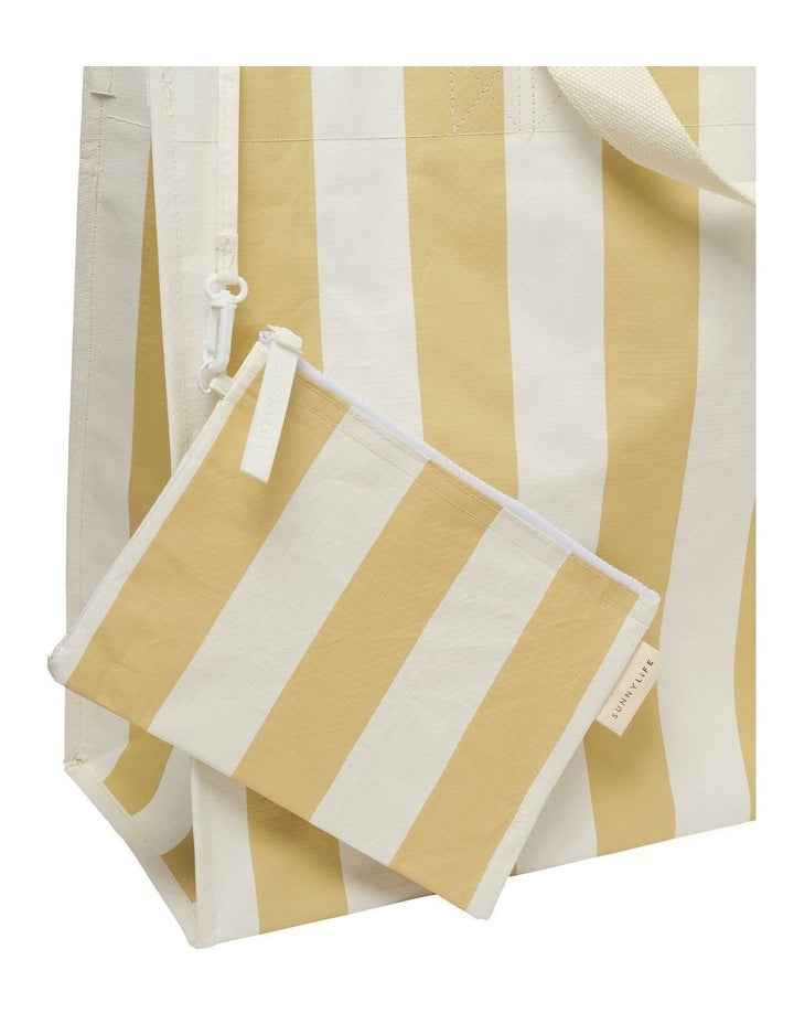 Carryall Beach Bag in Butternut
