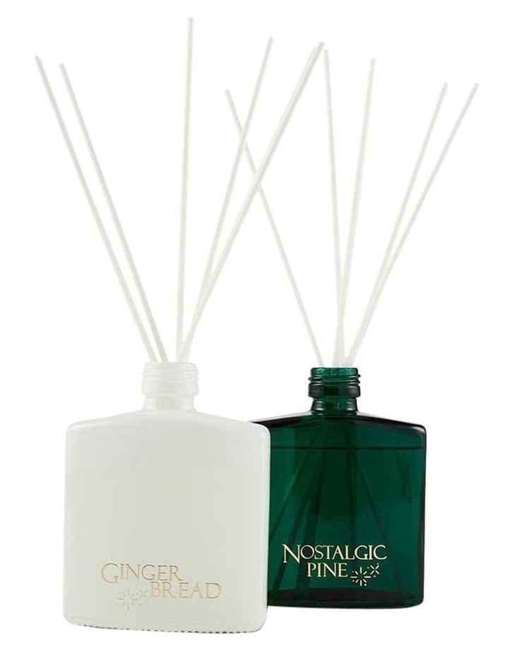Wonderland Nostalgic Pine/Gingerbread Diffuser 160ml Set Of 2